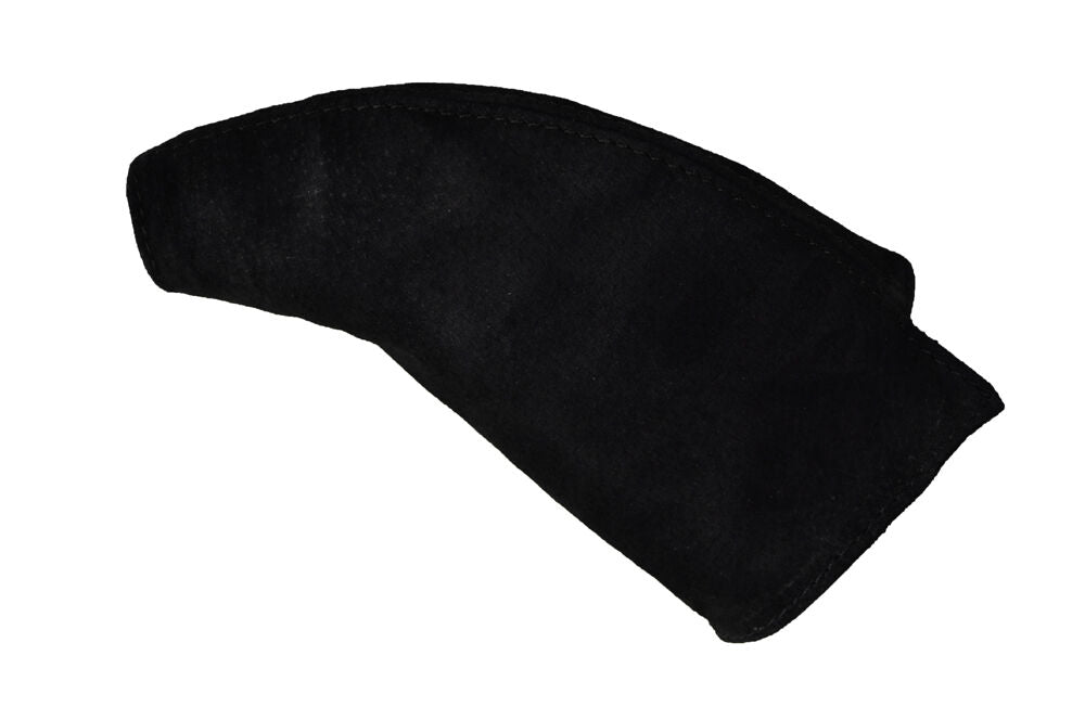 BLACK STITCH FITS MAZDA MX5 MK1 MK2 HANDBRAKE GAITER REAL SUEDE 1989-2005