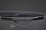 FITS CITROEN C2  2X DOOR HANDLE COVERS black st CUSTOM NEW MADE IN UK