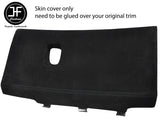 BLACK STITCHING SUEDE GLOVE BOX LID COVER FITS CORVETTE C6 2005-2013 CUSTOM NEW