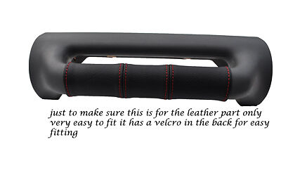RED STITCH FITS LAND ROVER DISCOVERY 200 300 TD5 V8 96-04 DASH HANDLE GRAB COVER