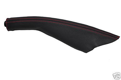 FITS VW POLO MK4 MK3 LEATHER HANDBRAKE GAITER RED ST 92-01 CUSTOM NEW MADE IN UK