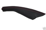 FITS VW POLO MK4 MK3 LEATHER HANDBRAKE GAITER RED ST 92-01 CUSTOM NEW MADE IN UK