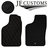 BROWN DIAMOND VINYL 4X TAILORED FLOOR CARPETS FOR SAAB 900 CONVERTIBLE 94-98 JF1