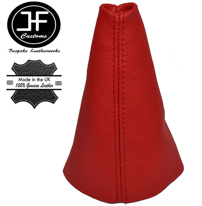 RED LEATHER GEAR GAITER SHIFT BOOT FOR LAND ROVER FREELANDER 2003-2005 MANUAL