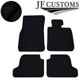 BLUE DIAMOND STITCH VINYL 4X TAILORED FLOOR MAT CARPETS FOR BMW F22 F23 14-20