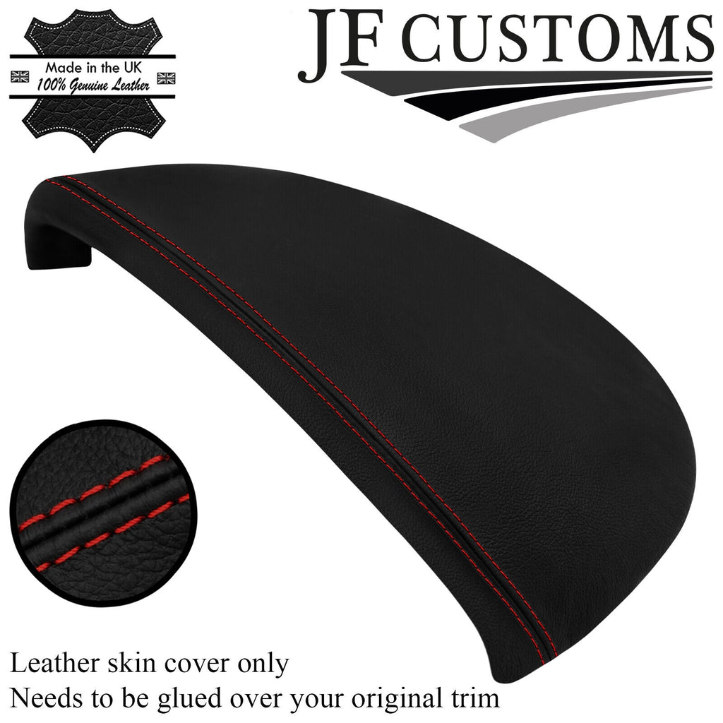 D RED STITCH SPEEDO SURROUND HOOD COVER FOR PORSCHE CAYENNE 955 MK1 03-10