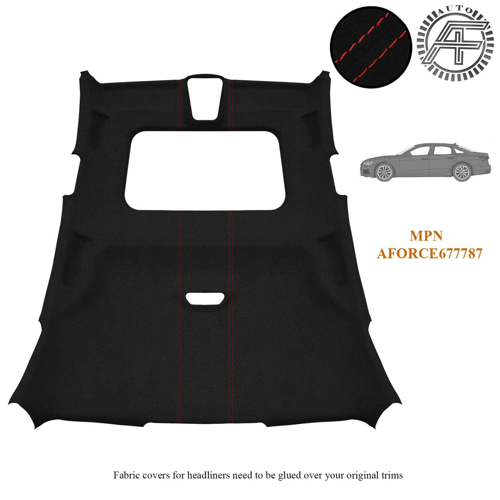 LUXE SUEDE HEADLINER WITH SUNROOF FITS AUDI A6  2019-2023 SEDAN CUSTOM NEW