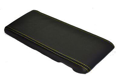 FITS PORSCHE 928 FRONT ARMREST COVER yellow stitch CUSTOM NEW MADE IN UK