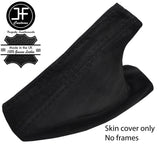 BLACK STITCHING REAL SUEDE HANDBRAKE GAITER FITS BMW 5 SERIES E39 1995-2003