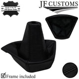 BLACK STITCH GEAR GAITER + PLASTIC FRAME FITS FIAT DOBLO  2000-2010 CUSTOM NEW