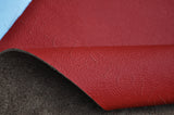 DARK RED LEATHER 75cm x 75cm QUALITY TOP GRAIN GENUINE LEATHER CRAFTS AUTOMOTIVE