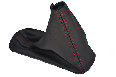 FITS JEEP LIBERTY  HANDBRAKE GAITER 02-07 RED STITCH CUSTOM NEW MADE IN UK