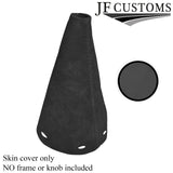 DARK GREY SUEDE FITS BMW MINI R50 R53 GEAR COVER GAITER 2001-2006 CUSTOM NEW