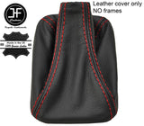 RED STITCHING REAL LEATHER MANUAL GEAR GAITER FITS JAGUAR XJS CUSTOM NEW