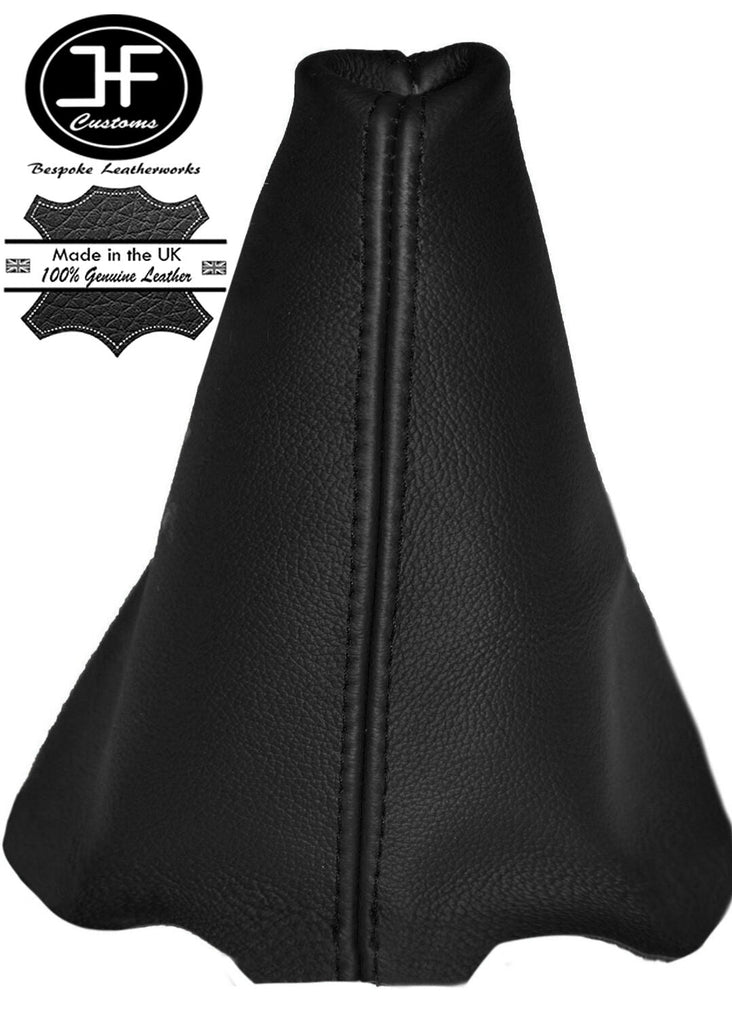 BLACK LEATHER FITS AUDI A4 B5 1995-1999 QUATTRO GEAR GAITER COVER SHIFT BOOT