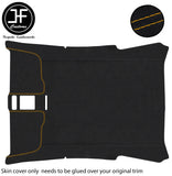 YELLOW STITCH LUXE SUEDE HEADLINER ROOF COVER FITS SEAT LEON MK2 1P 05-12 5 DOOR