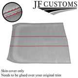 RED STITCH L GREY SUEDE NON SUNROOF HEADLINER COVER FOR ROVER 25 MG ZR 99-05