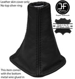 BLACK TOP GRAIN REAL LEATHER GEAR GAITER FOR TOYOTA MR2 MK3 SPYDER 2000-2007