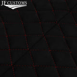 DSG2 D RED STITCH LUXE SUEDE HEADLINER COVER FOR MITSUBISHI LANCER EVO 7 8 9