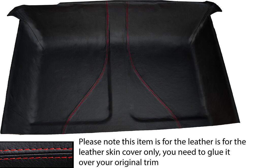 RED STITCH REAR ROOF HEADLINING COVER FITS LAND ROVER DEFENDER 110 130 CREW CAB