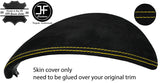 YELLOW STITCH SPEEDO HOOD INSTRUMENT SUEDE COVER FITS MAZDA MX5 MK3 2005-2015