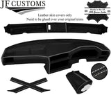 WHITE STITCH LEATHER COVERS FOR BMW 3 E30 CONVERTIBLE  FRONT UPHOLSTERY KIT