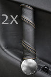 FITS AUDI TT MK1 98-06 2X DOOR HANDLE COVERS LTHR BEIGE ST CUSTOM NEW MADE IN UK
