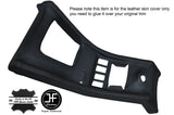 BLACK STITCH CENTER CONSOLE LEATHER COVER FITS ALFA ROMEO SPIDER CLASSIC 70-85