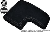 GREY STITCH ARMREST LID SUEDE COVER FITS ALFA ROMEO 159 & BRERA  2005-2011
