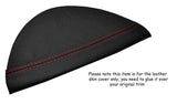 RED STITCH TOP SPEEDO TRIM SKIN COVER FITS HONDA CIVIC&CIVIC TYPE R 06-12