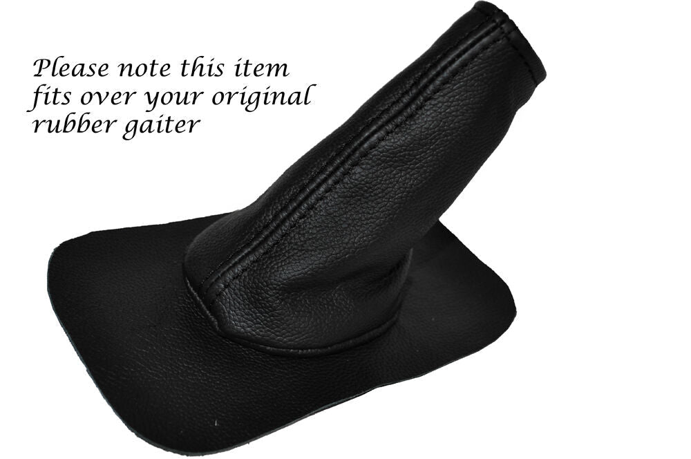 BLACK STITCH HANDBRAKE GAITER OVER RUBBER FITS VW TYPE 2 T2 CAMPERVAN 68-79