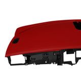 D RED ITALIAN LEATHER TOP DASHBOARD COVER FOR JAGUAR XF X250 MK1 08-11