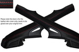 RED STITCH 2X REAR UPPER PANEL SKIN COVER FITS PORSCHE 911 CARRERA 996 97-05