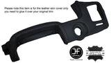 BLACK STITCH DASH STEERING TRIM LEATHER COVER FITS TOYOTA MR2 MK2 1989-2000