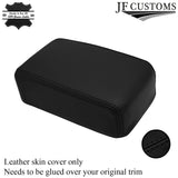BLACK STITCH ARMREST LEATHER COVER FITS NISSAN NAVARA D22 2000-2004 CUSTOM NEW