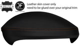 BROWN STITCH SPEEDO CLUSTER HOOD REAL LEATHER COVER FOR BMW 1 E81 E82 E87 E88