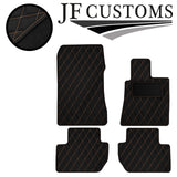 BEIGE DIAMOND STITCH VINYL 4X TAILORED FLOOR CARPETS FOR HONDA LEGEND 06-21 JF1