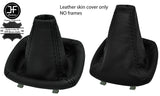 BLACK STITCH LEATHER MANUAL GEAR GAITER FOR MERCEDES VITO METRIS W447 2015+
