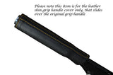 YELLOW STITCHING FITS CITROEN DS3 2010-2013+ LEATHER HANDBRAKE HANDLE SKIN COVER