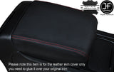 RED STITCHING ARMREST LID LEATHER COVER FITS PORSCHE CAYENNE 955 2002-2010