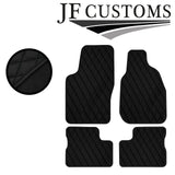 BLACK DIAMOND STITCH VINYL 4XTAILORED FLOOR CARPETS FITS VAUXHALL CALIBRA 89-97