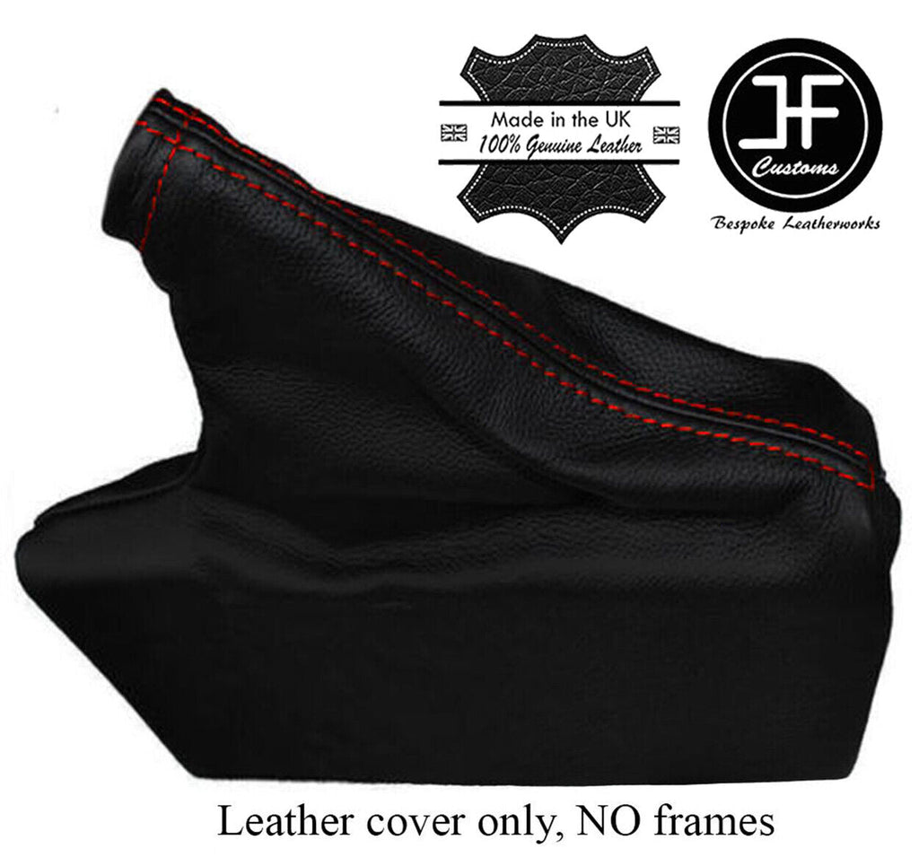 RED STITCH REAL LEATHER HANDBRAKE GAITER FITS SUBARU CROSSTREK 2012-2016