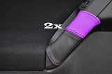 black & purple FITS VW GOLF MK2 MK3 MK4 MK5 MK6 JETTA 2XFRONT DOOR HANDLE COVERS