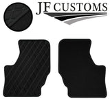 GREY  DIAMOND STITCH VINYL 4XTAILORED FLOOR CARPET FOR NISSAN 200SX 89-94 JF1