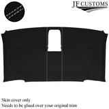 FOR VW T6 TRANSPORTER WHITE STITCH LEATHER & SUEDE TOP INTERIOR RECOVERY KIT