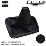 BLACK STITCH FITS SKODA OCTAVIA MK1 FL LEATHER GEAR GAITER RS TDI 2000-2004