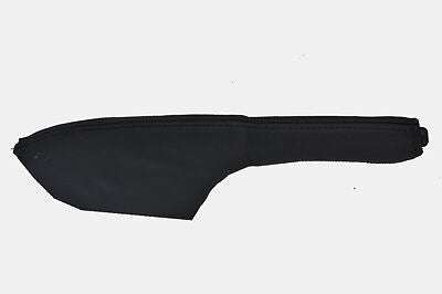 black stitch FITS NISSAN MICRA K11 1992-2003 LEATHER HANDBRAKE GAITER CUSTOM NEW