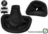 BLACK STITCH LEATHER GEAR+PLASTIC FRAME FOR MERCEDES VITO VIANO W639 04-13