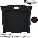 RED STITCH LUXE SUEDE HEADLINER COVER FOR FORD MUSTANG 2015+ CUSTOM NEW