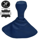 DARK BLUE LEATHER MANUAL GEAR GAITER FITS PORSCHE 944 1985-1991 CUSTOM NEW